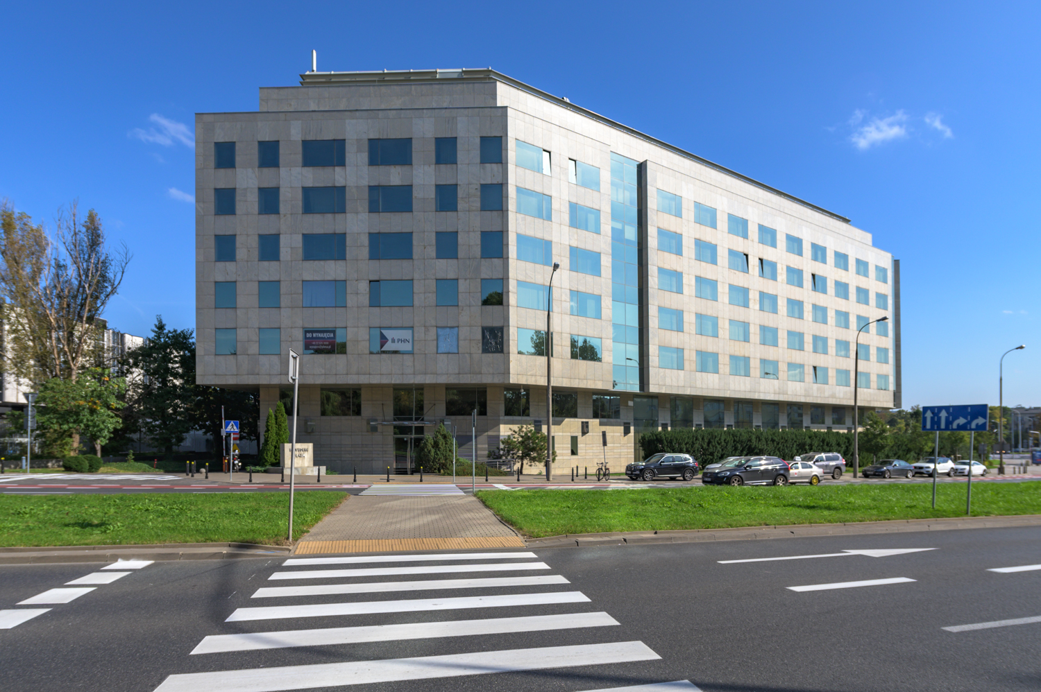 Zdjęcie architektury budynku Hotel Hyatt (obecnie Regent Warsaw Hotel)